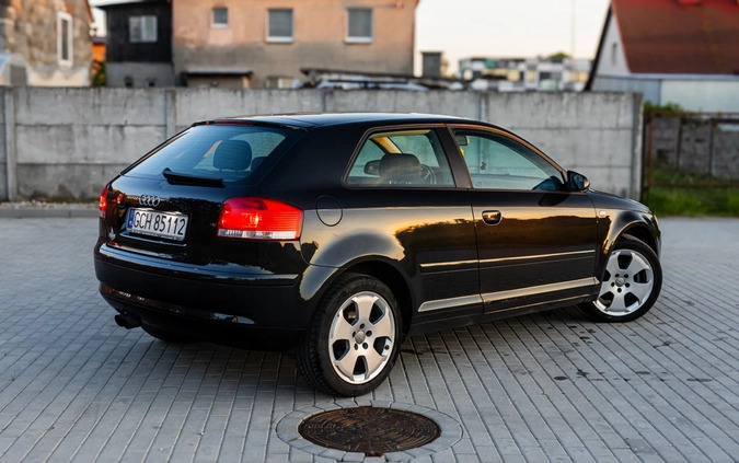 Audi A3 cena 8500 przebieg: 224158, rok produkcji 2003 z Brusy małe 326